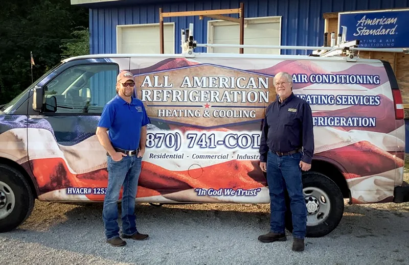 Phil & Steve Isley are ready to offer quality AC repair, and service on furnaces, heat pumps and refrigeration in Harrison AR