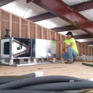 Installing an attic HVAC system